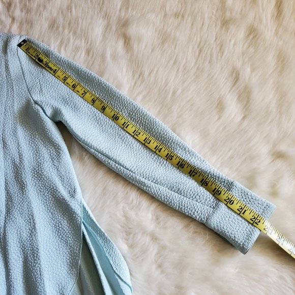 Tuckernuck Pleated Top Adele Sea Glass Blue Size XS NWT - Picture 12 of 12